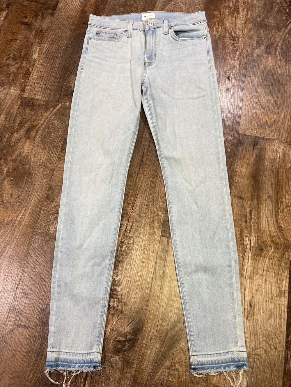 Hudson Jeans Men’s Skinny Jeans in Light Blue Wash